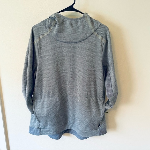 🏕️ REI Co-op Waffle Knit Athletic Fit Hoodie – Men’s XL Gray Pullover - Picture 3 of 12